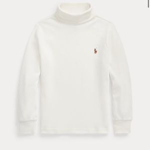 NWT Ralph Lauren Boys 5T Cotton Interlock Turtleneck